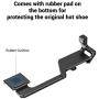 SMALLRIG Cold Shoe Adapter Relocation Plate ONLY for Sony A6100/A6300/A6400 – BUC2317
