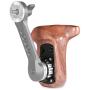 SMALLRIG Right Side Rosette Wooden Handle for Shoulder Mount Support Rig, Right Hand - 1941