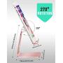 Adjustable Cell Phone Stand,Skejer Stand,2020 Update,Phone Holder,Table Stand,Dock,Aluminum Desktop Stand Compatible with iPhone Galaxy Edge All Smart Phone and Tablets Under 10 inches-Rose Gold