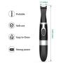 oneisall Dog Grooming Clippers,Cordless Small Pet Hair Trimmer,Low Noise for Trimming Dogs Hair Around Paws, Eyes, Ears, Face, Rump-Black
