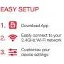 Security Camera - Alexa Enabled RCA Indoor WiFi Home Security Camera System (2 Pack) with High-Definition Live Streaming, Free Recording, Motion Detection, Two Way Talk and Night Vision Surveillance