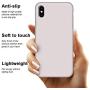 iPhone Xs Max Case, Anuck Soft Silicone Gel Rubber Bumper Case Anti-Scratch Microfiber Lining Hard Shell Shockproof Full-Body Protective Case Cover for Apple iPhone Xs Max 6.5" 2018 - Lavender Gray