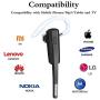 Bluetooth Headset, COMEXION Wireless Business Earpiece V4.1 Lightweight Noisy Suppression Bluetooth Earphone with Microphone for Phone/Laptop/Car (Black+Case)