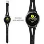 Sankel Compatible for Samsung Galaxy Watch 3 41mm/Active 2 40mm & 44mm Bands,Women Genuine Leather Wristband Replacement for Galaxy Watch Active/Active 2,Galaxy Watch 42mm,Garmin Vivoactive 3 (Black) Sankel Compatible for Samsung Galaxy Watch 3 41mm/Active 2 40mm & 44mm Bands,Women Genuine Leather Wristband Replacement for Galaxy Watch Active/Active 2,Galaxy Watch 42mm,Garmin Vivoactive 3 (Black)