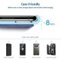 Lecone 10W Fast Wireless Charger with Desk Organizer Qi Certified Fabric Induction Charger Stand Pen Pencil Holder Compatible iPhone Xs MAX/XR/XS/X/8/8 Plus, Samsung S10/S9/S9+/S8/S8+/Note 10, Black