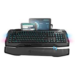 ROCCAT SKELTR Bluetooth Smart Communication RGB Gaming Keyboard, Grey