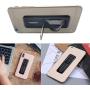 Finger Strap for Phone, AOLEY Cell Phone Grip | Finger Holder with Stand for iPhone Android Smartphone Car Holder Small Tablet (TPU-Black)