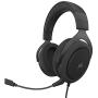 Corsair HS60 Pro – 7.1 Virtual Surround Sound PC Gaming Headset w/USB DAC - Discord Certified Headphones – Compatible with Xbox One, PS4, and Nintendo Switch – Carbon
