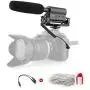 TAKSTAR SGC 598 Shotgun Mic On Camera Interview Microphone with Smartphone Connecting Cable, with Deadcat Windscreen, for Camera, Camcorder TAKSTAR SGC 598 Shotgun Mic On Camera Interview Microphone with Smartphone Connecting Cable, with Deadcat Windscreen, for Camera, Camcorder