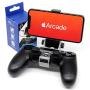 Mobile Phone Controller Clip Holder Mount - for iOS 13 Arcade Game Smartphone cellphones Foldable Bracket Adapter Clamp, Compatible with PS4 Dualshock, Gamepad, Joystick by Reseeda (PS4)