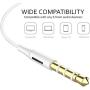 Axirtni 3.5mm in-Ear Wired Earbuds/Earphones/Headphones with Remote & Micphone Compatible with iPhone Apple 6s plus/6/5s/5c/Pad/S10 Android All 3.5 mm Audio Devices - (2 Pack)