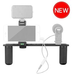 Gimbal Dual Handle, Sevenoak SK-PSC4 Dual Grip Stabilizer System for iOS iPhone X 8 7 7plus 6 LG Google Samsung Device GoPro Hero5 Hero6 Action Camera YouTube Livestrem 3D Video Micro Film