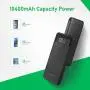 Portable Charger USB C 10000mAh Power Bank, Charmast Slim 5V 3A Battery Pack, Cell Phone Charger Compatible with iPhone, Samsung, Google Pixel 2, Samsung Galaxy S8 / S8 Plus,Huawei,Tablets, More