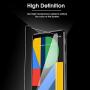 OMOTON [4 Pack] Screen Protector for Google Pixel 4, Tempered Glass/Alignment Frame/Scratch Resistant/Only Cover Display Area