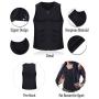 Wonderience Men Waist Trainer Vest Hot Neoprene Sauna Suit Corset Body Shaper Zipper Tank Top Workout Shirt