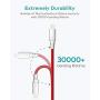iPhone Charger 3ft 2 Pack, Xcentz Apple MFi Certified Lightning Cable, High-Speed iPhone Charger Cable Durable Braided Charging Cord for iPhone 11/X/XS/XR/XS Max/8/7/7 Plus/6/5s, iPad Mini/Air, Red