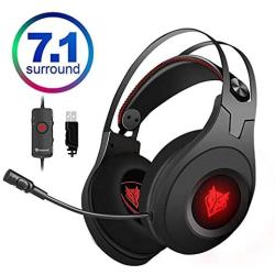 Gamer 7.1 Real Gaming Headset Bass Stereo Headset for Mobile Phone Millet PS4 PC Headset with Microphone Headset
