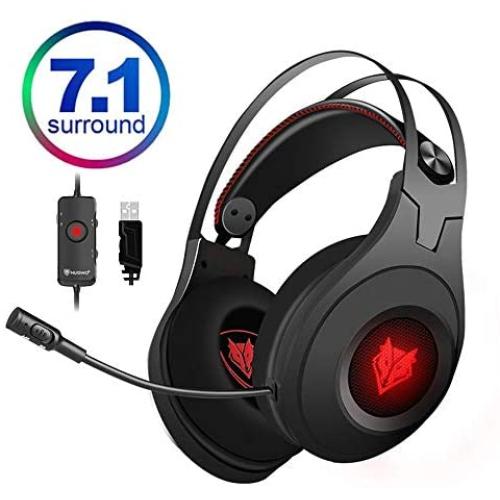 Gamer 7.1 Real Gaming Headset Bass Stereo Headset for Mobile Phone Millet PS4 PC Headset with Microphone Headset