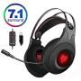 Gamer 7.1 Real Gaming Headset Bass Stereo Headset for Mobile Phone Millet PS4 PC Headset with Microphone Headset