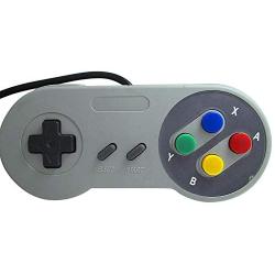 Mobile Phone Game Controller| 16 Bit Game Controller ABS Gamepad for Super System Control Pad Gamepads