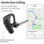 Bluetooth Headset 5.0 with CVC8.0 Dual Mic Noise Cancelling Bluetooth Earpiece 16Hrs Talktime Wireless Headset Hands-Free Earphone for Truck Driver iPhone Android Cell Phones