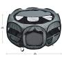 AmazonBasics Portable Soft Pet Dog Travel Playpen