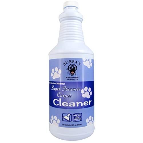 Bubbas Super Strength Concentrate Pet Odor Eliminator Carpet Shampoo Solution | Odor and Stain Remover Pet Carpet Cleaner | Urine Odor Remover Cleaner for Cat Urine and Dog Pee Stains and Odors