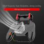 Uberwith 32 Shots per Second PUBG Mobile Controller, Gaming Grip with Portable Charger Cooling Fan,for PUBG/Fortnite/Rules of Survival L1R1 Mobile Game Trigger Joystick for Android iOS Phone