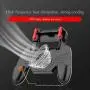 Uberwith 32 Shots per Second PUBG Mobile Controller, Gaming Grip with Portable Charger Cooling Fan,for PUBG/Fortnite/Rules of Survival L1R1 Mobile Game Trigger Joystick for Android iOS Phone Uberwith 32 Shots per Second PUBG Mobile Controller, Gaming Grip with Portable Charger Cooling Fan,for PUBG/Fortnite/Rules of Survival L1R1 Mobile Game Trigger Joystick for Android iOS Phone
