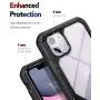 MOBOSI Vanguard Armor Designed for iPhone 11 Case, Rugged Cell Phone Cases, Heavy Duty Military Grade Shockproof Drop Protection Cover for iPhone 11 6.1 Inch 2019 (Matte Black) MOBOSI Vanguard Armor Designed for iPhone 11 Case, Rugged Cell Phone Cases, Heavy Duty Military Grade Shockproof Drop Protection Cover for iPhone 11 6.1 Inch 2019 (Matte Black)