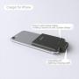 oisle Portable Charger Mini Power Bank PowerCore 2200mAh Wireless External Backup Battery Pack High-Speed Ultra Thin Charging Compatible with iPhone 5(s)/6(s)/7(p)/8(p)/X -Black