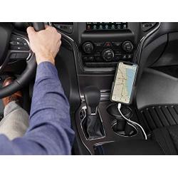 WeatherTech CupFone, Cell Phone Holder for Car Mount – Cup Hold Universal for iPhone, Galaxy, Wireless, Charger