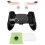 Accreate iPhone Game Gamepad for Mobile Phone Game Controller + Auxiliary Quick Button (Transparent)