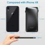 Cell Phone External Battery Packs TG90 10000mAh Power Bank with Built in Cable Portable Charger Battery Backup Compatible with iPhone iPad Android Phone Power Packs