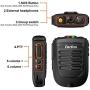 Inrico B01 Wireless Handheld Microphone Bluetooth Version 4.2 PTT for W7 N60 W2PLUS Android Mobile Radio Phone Work with Zello Real PTT