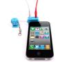 ENHANCE Y-BoT 2.0 3.5mm Audio Headphone , Headset , Earbud , Speaker Splitter -Works with Apple iPhone 5S , LG G3 , Samsung Galaxy S5 , HTC One M8 , OnePlus One and more Smartphones **Includes SD Card Reader**