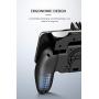 Mobile Game Controller | K20 L1 R1 Trigger Game Shooter Controller Pubg Mobile Gamepad Joystick for Android Phone Mobile Gaming Gamepad with Fan