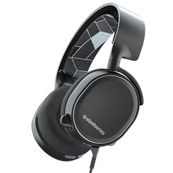SteelSeries Arctis 3 Console Edition Gaming Headset for PlayStation, Xbox One, Nintendo Switch, VR, and Mobile - Black (Renewed)