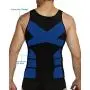 Shaxea Bodywear Mens Slimming Body Shaper Gynecomastia Vest Shirt Tank Top Compression Shirt, Shapewear for Men