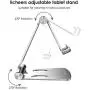 Adjustable Cell Phone Stand, licheers Multi-Angle Cell Phone Holder, Cradle, Dock, Stand Compatible with Nintendo Switch, Phone 11 Pro Xs Max Xr X 8 7 6 6s Plus and 4-7 Inch Devices (Silver) Adjustable Cell Phone Stand, licheers Multi-Angle Cell Phone Holder, Cradle, Dock, Stand Compatible with Nintendo Switch, Phone 11 Pro Xs Max Xr X 8 7 6 6s Plus and 4-7 Inch Devices (Silver)