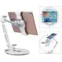 Suptek Aluminum Tablet Desk Stand for iPad, iPhone, Samsung, Asus and More 4.7-11 inch Devices, 360° Flexible Cell Phone Holder Mount, Good for Bed, Kitchen, Office (YF208DW) Suptek Aluminum Tablet Desk Stand for iPad, iPhone, Samsung, Asus and More 4.7-11 inch Devices, 360° Flexible Cell Phone Holder Mount, Good for Bed, Kitchen, Office (YF208DW)