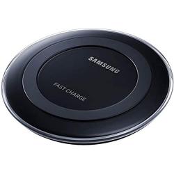 Samsung Qi Certified Fast Charge Wireless Charging Pad for Qi Compatible Smartphones with Built-in Cool Fan - Retail Packaging - Black