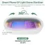 UVC Cell Phone Cleaner Box with Wireless Charger for All Smart Phones/Makeup Tools//Jewelry/Watches/Key,Fast & Effective Box UVC Cell Phone Cleaner Box with Wireless Charger for All Smart Phones/Makeup Tools//Jewelry/Watches/Key,Fast & Effective Box