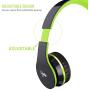 Elecder i40 Headphones with Microphone Foldable Lightweight Adjustable Wired On Ear Headsets with 3.5mm Jack for iPad Cellphones Laptop Computer Smartphones MP3/4 Kindle Airplane School (Green/Black) Elecder i40 Headphones with Microphone Foldable Lightweight Adjustable Wired On Ear Headsets with 3.5mm Jack for iPad Cellphones Laptop Computer Smartphones MP3/4 Kindle Airplane School (Green/Black)