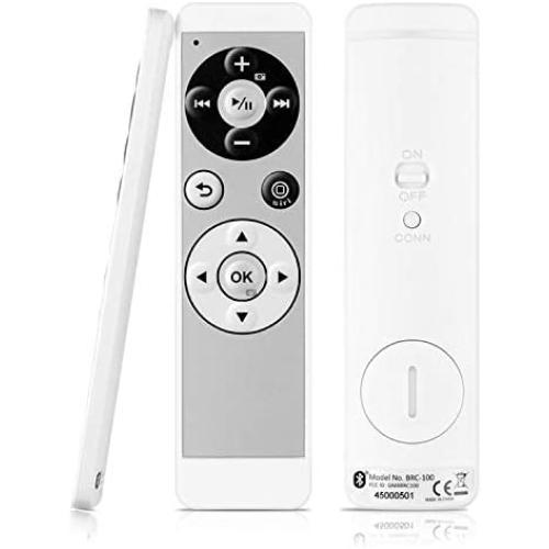 TNP Bluetooth Multi-Media Wireless Remote Control, Presentation Clicker, Camera Shutter Button for Apple iOS/Android Smartphone Tablet MacBook Pro, iPad Pro, iPhone 11 Pro Max/11 Pro/11, Music Video