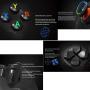 Wireless VR Game Joystick Bluetooth Gamepad Wireless 4.0 Joystick Dual Mode Bluetooth Game Controller for Android Smart Phone Cellphone (Renewed)