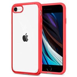 Spigen Ultra Hybrid [2nd Generation] Designed for Apple iPhone SE 2020 Case/Designed for iPhone 8 Case (2017) / Designed for iPhone 7 Case (2016) - Red