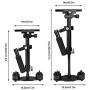 Wondalu S40 15.8/40CM Handheld Steadycam Camera Stabilizer for DSLR Steadicam Canon Nikon GoPro AEE Video with Quick Release Plate