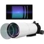 SVBONY SV48 Telescope, 90mm F5.5 Refractor Telescope OTA, Telescope for Adults, for Exceptional Viewing and Astrophotography, with Aluminum Carrying Case