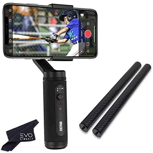 Zhiyun Smooth Q2 Gimbal for Smartphones | (Gimbal + CF Poles)